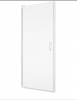 Ronal Sanswiss drzwi wahadłowe jednoczęściowe 0-100x0-200 cm, szkło przezroczyste, profile WHITE LINE CA1GSM10907